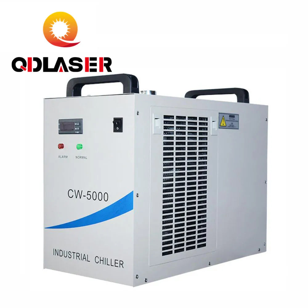 QDLASER CW5000 Industry Air Water Chiller for CO2 Laser Engraving Cutting Machine Cooling 80W 100W Laser Tube