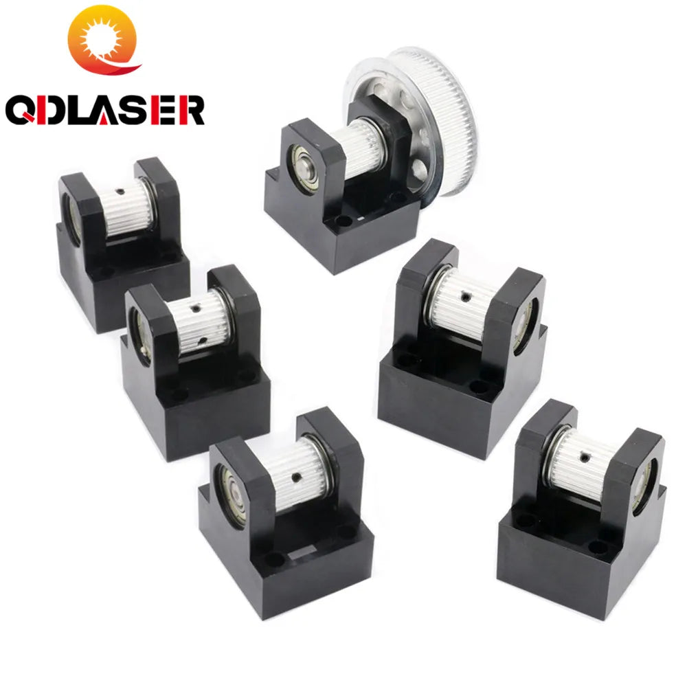 QDLASER 6040/ 9060/ 1390 Single Head Linear Guides Set for CO2 DIY Machine KITS Laser Cutting Kit Reduction Gear Box