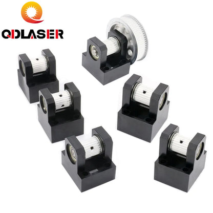 QDLASER 6040/ 9060/ 1390 Single Head Linear Guides Set for CO2 DIY Machine KITS Laser Cutting Kit Reduction Gear Box