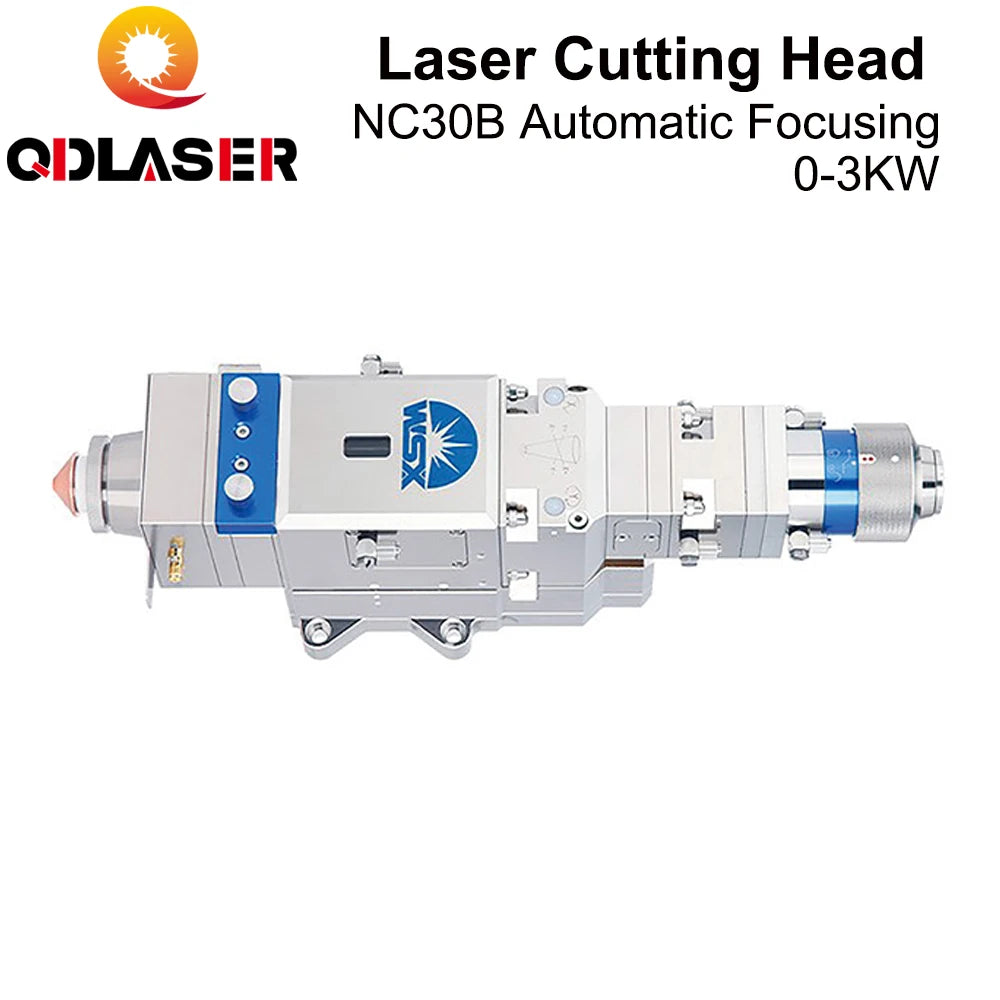 QDLASER WSX Auto Focusing Fiber Laser Cutting Head NC30B for Metal Cutting