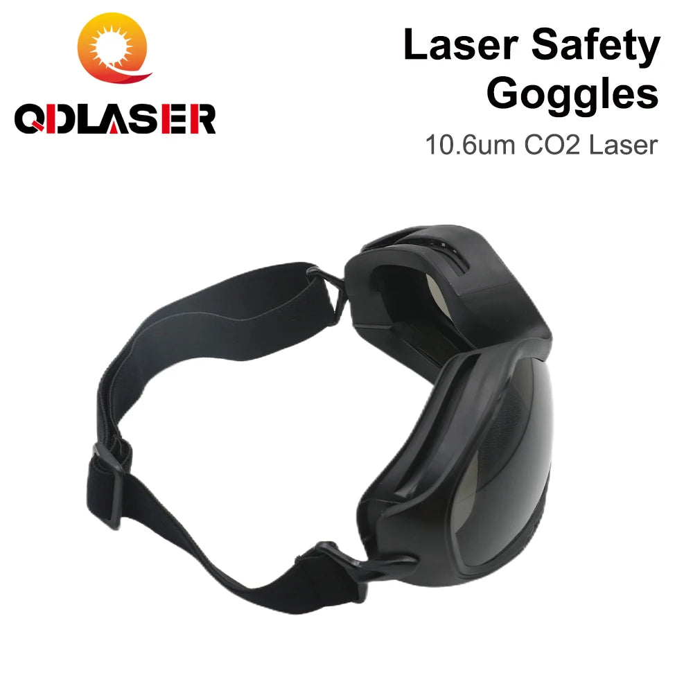 QDLASER 10600nm Co2 Fiber Laser Safety Glasses Type F OD6+ 10.6um Protective Glasses Protective Shield Glasses for Co2 Machines