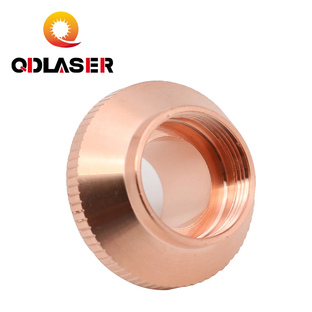 QDLASER OEM Type D Fiber Laser Cutting Nozzle Mounting TIP Retainer Nut for Raytools Laser Head