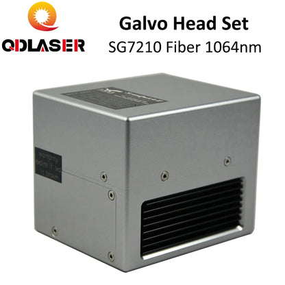 QDLASER Fiber Galvo Scaning Head Galvanometer SG7210 Red Dot for Laser Marking Machine