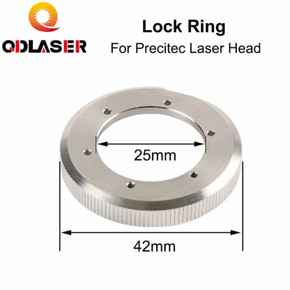 QDLASER Fiber Laser Cutting head Parts Precitec Locking Ring