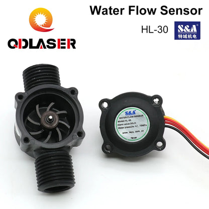 QDLASER S&A HL-30 Laser Equipment Parts Water Flow Sensor