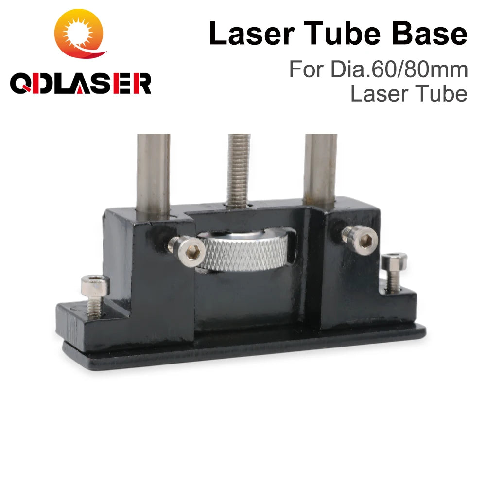 QDLASER CO2 Laser Tube FS Metal Bracket Brackets Diameter 60/80mm Suitable for Laser Engraving and Cutting Machines