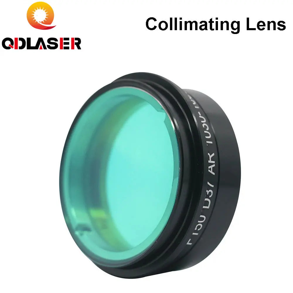 QDLASER Laser Collimating Focusing Lens Dia.37mm with Lens Holder for Precitec Fiber Laser Cutting Head Lens Collimator