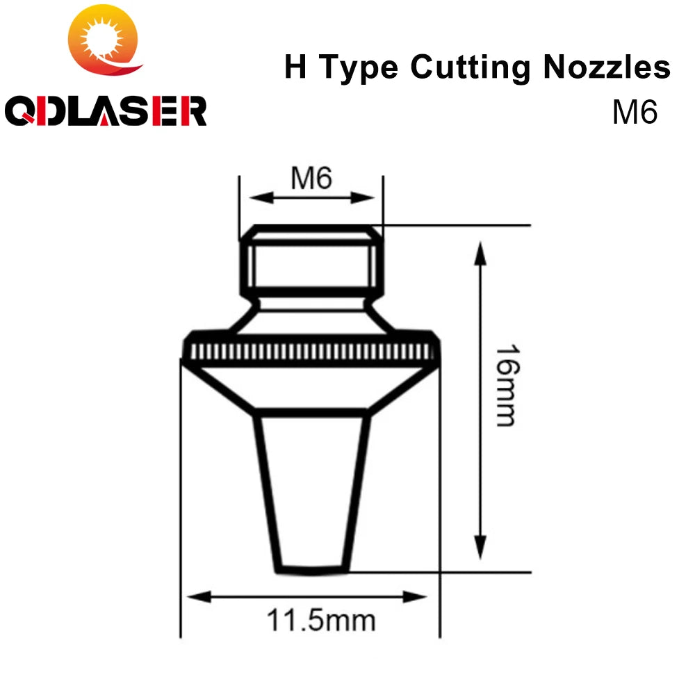 QDLASER 3D Laser Cutting Nozzle