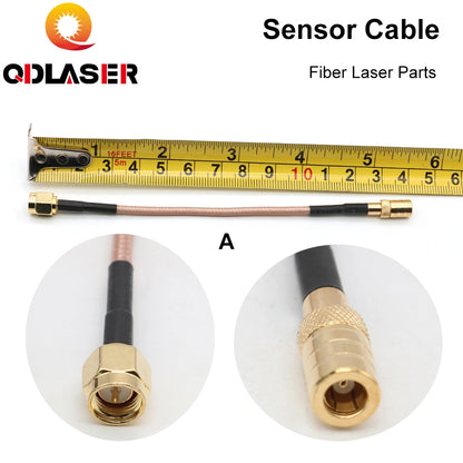 QDLASER Fiber Laser Sensor Cable for Raytools Laser Cutting Machine Head