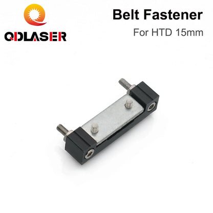 QDLASER E-series Belt Fastener for HTD-3M 15mm Open-Ended Timing Belt Transmission for X/Y Axis Hardware Tools Machine Parts