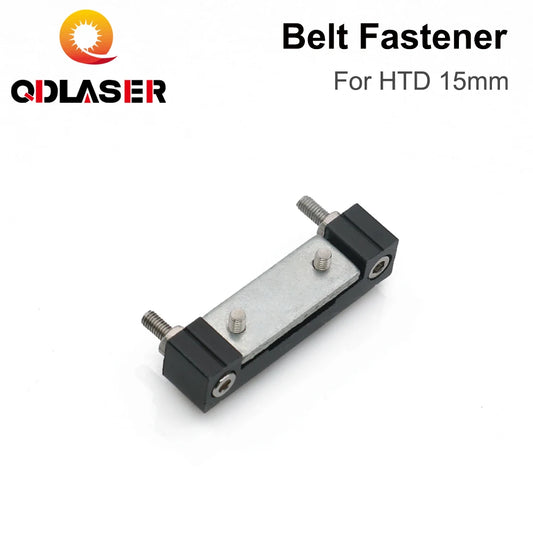 QDLASER E-series Belt Fastener for HTD-3M 15mm Open-Ended Timing Belt Transmission for X/Y Axis Hardware Tools Machine Parts