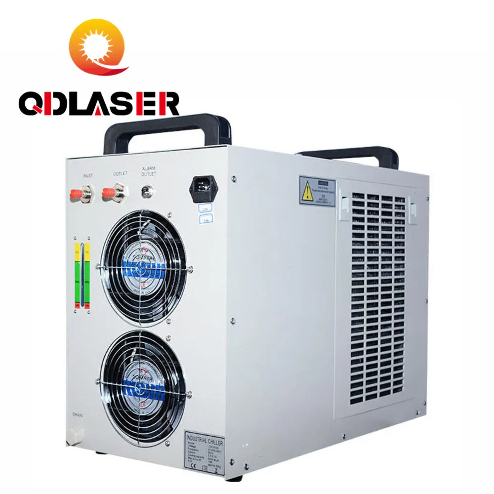 QDLASER CW5000 Industry Air Water Chiller for CO2 Laser Engraving Cutting Machine Cooling 80W 100W Laser Tube