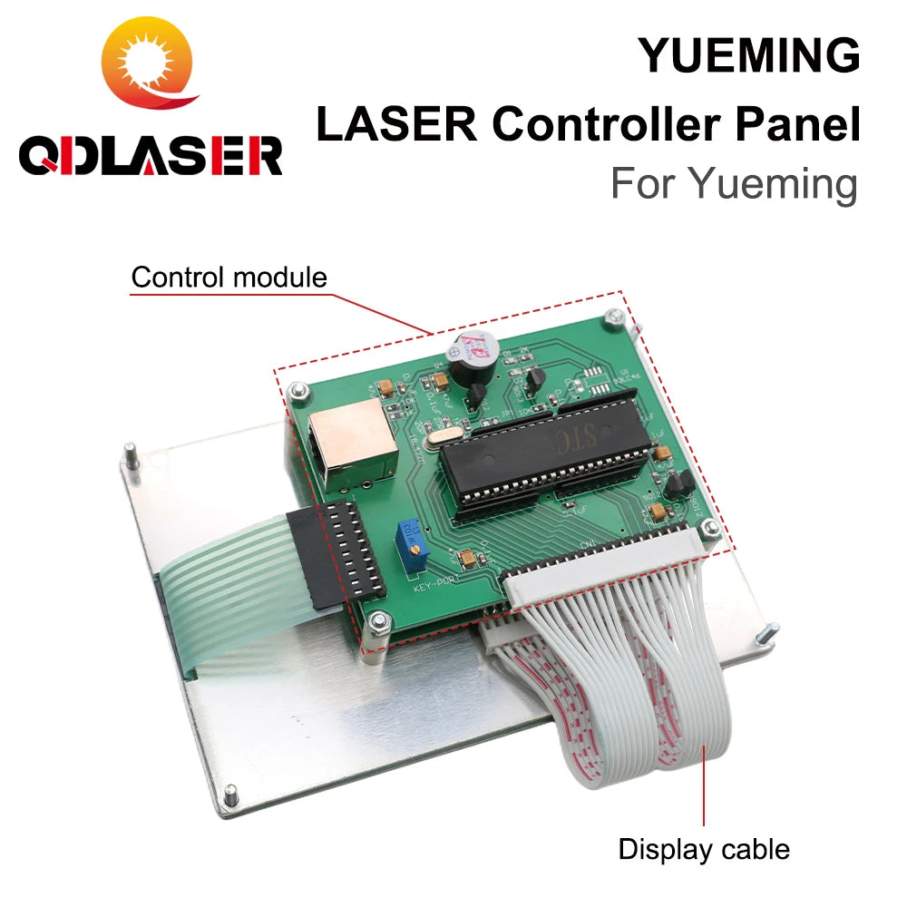 QDLASER Han's YUEMING Laser Controller Button Panel for Laser Engraving and Cutting Machine