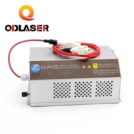 QDLASER  HY-Z80 CO2 Laser Power Supply 80W for RECI EFR YONGLI WEIJU Laser Tube