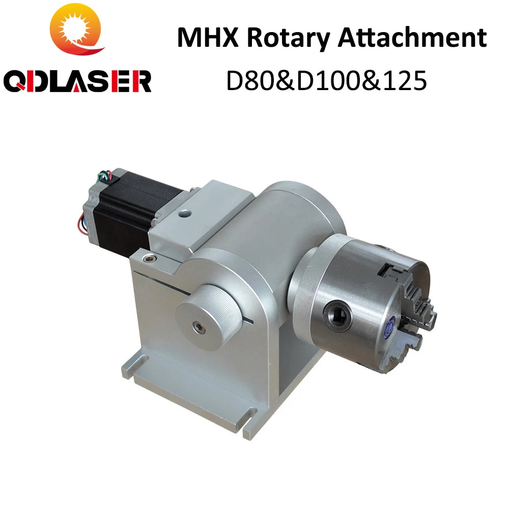 QDLASER D80 D100 D125 Rotary Attachment