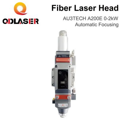QDLASER Fiber Laser Head 0-2KW AU3TECH A200E Automatic Focusing D30 CL100 FL125 for Laser Cutting Machine