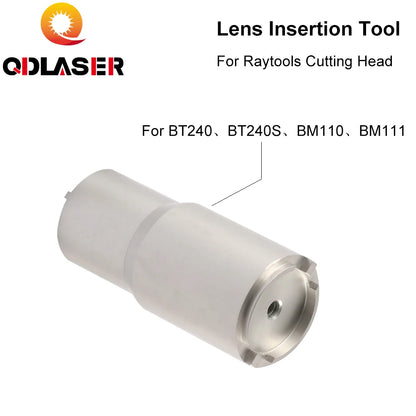 QDLASER Lens Insertion Fiber Laser Cutting Tool D28 D30 D37 for Raytools Laser Head BT240 BT240S BM111 BM110 BT210