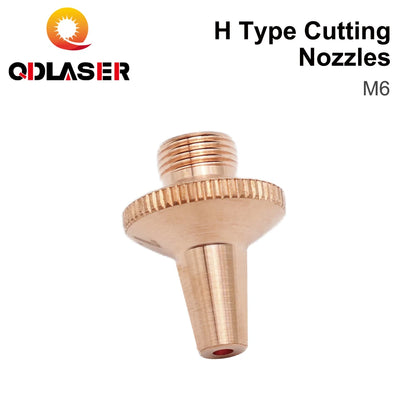 QDLASER 1064nm Fiber Laser Nozzle M6 Thread 11.5mm Diameter 15.5mm Height for Preictec 3D Fiber Laser Head