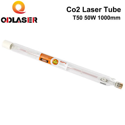 SPT T50 CO2 Laser Tube 50W 50-70W Length 1000mm Dia.50mm For Co2 Laser Engraving and Cutting Machine