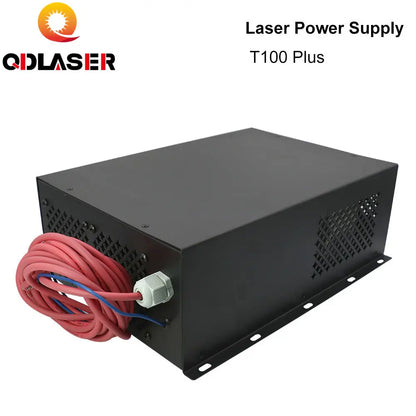QDLASER 80W-100W CO2 Laser Power Supply Source  for CO2 Laser Engraving Cutting Machine HY-T100 T / W Plus Series Long Warranty