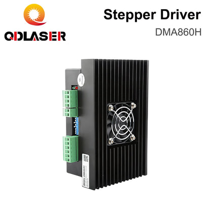 QDLASER Leadshine Stepper Driver DMA860H 2 Phase 18-80VAC 2.4-7.2A  for CNC Machine Co2 Laser Cutting and Engraving Machine