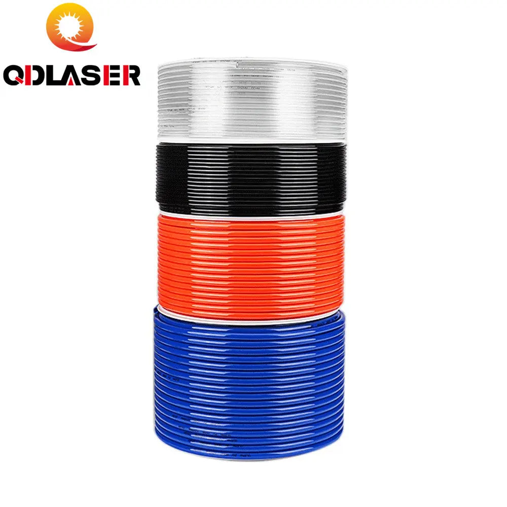 QDLASER 1M Air Tubing Pneumatic Pipe Tube Hose  10mm OD 6.5mm ID 8mmx5mm 6mm x 4mm 2.5mm 12x8mm Transparent Blue Red PU