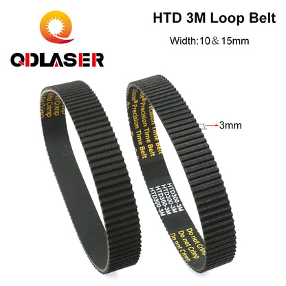 QDLASER CO2 Laser Machine Gennral Parts HTD-3M Loop Belt