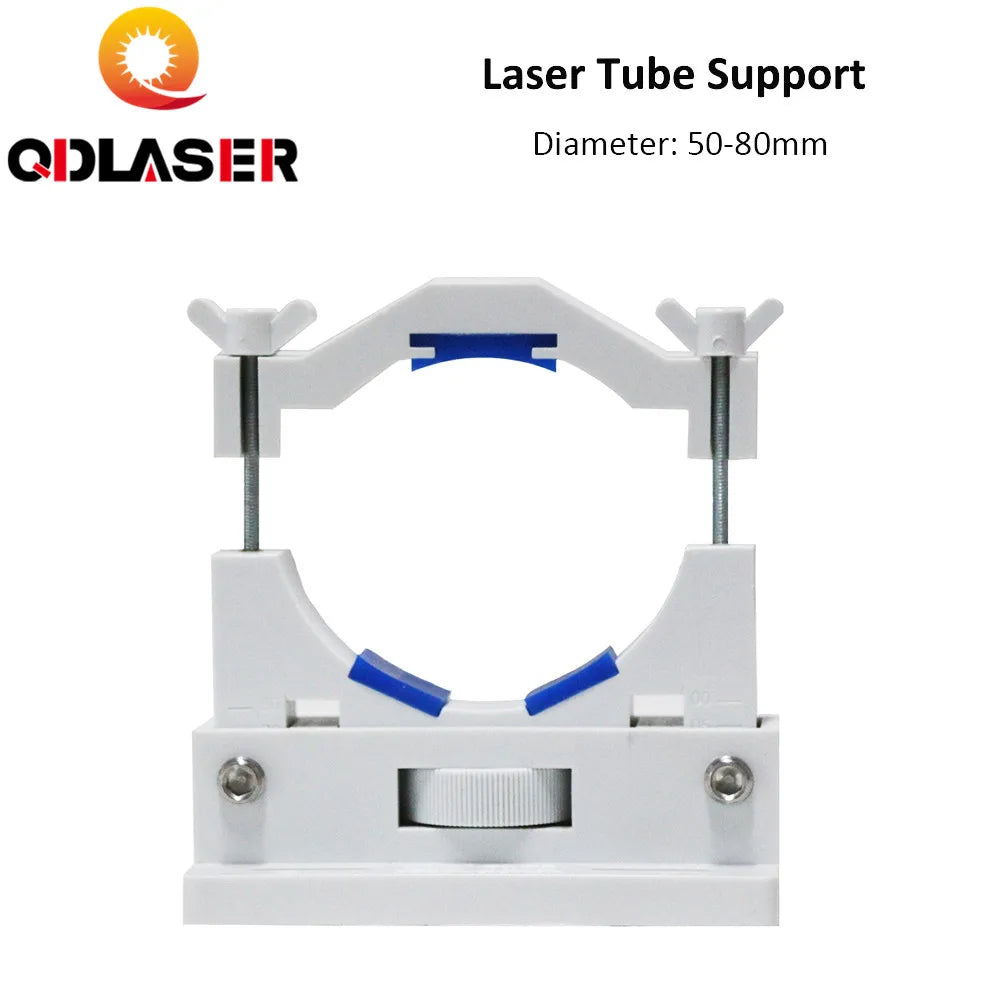 QDLASER Co2 Yongli Plastic Laser Tube Holder Support for 50-80mm Diameter Laser Tube