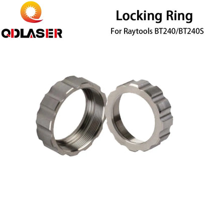 QDLASER Ceramic Lock Ring Nut Fiber Laser Head Parts Laser Nozzle Connector Fasten Ring for Raytools Laser Head BT240/BT240S