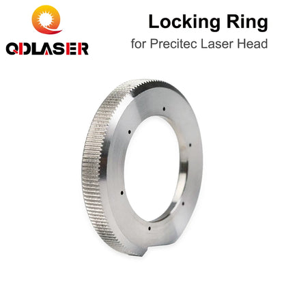 QDLASER Ceramic Lock Ring Nut Fiber Laser Head Parts Laser Nozzle Connector Fasten Ring Fiber Laser