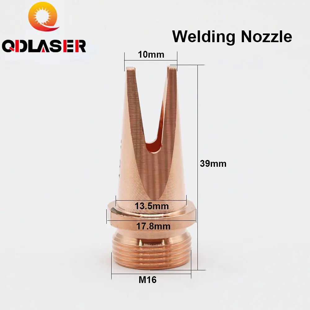 QDLASER  Laser Welding Nozzle M16 Thread  Diameter 17.8mm for 1064nm Laser Welding Machine