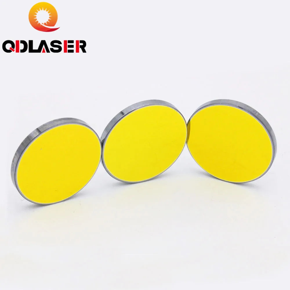 QDLASER D19.05 /20 / 25/ 30/ 38.1mm Co2 Si Laser Mirror Laser Lens for Laser Engraving Cutting Machine