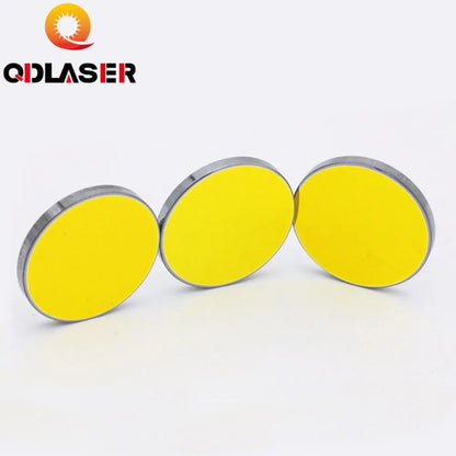QDLASER D19.05 /20 / 25/ 30/ 38.1mm Co2 Si Laser Mirror Laser Lens for Laser Engraving Cutting Machine