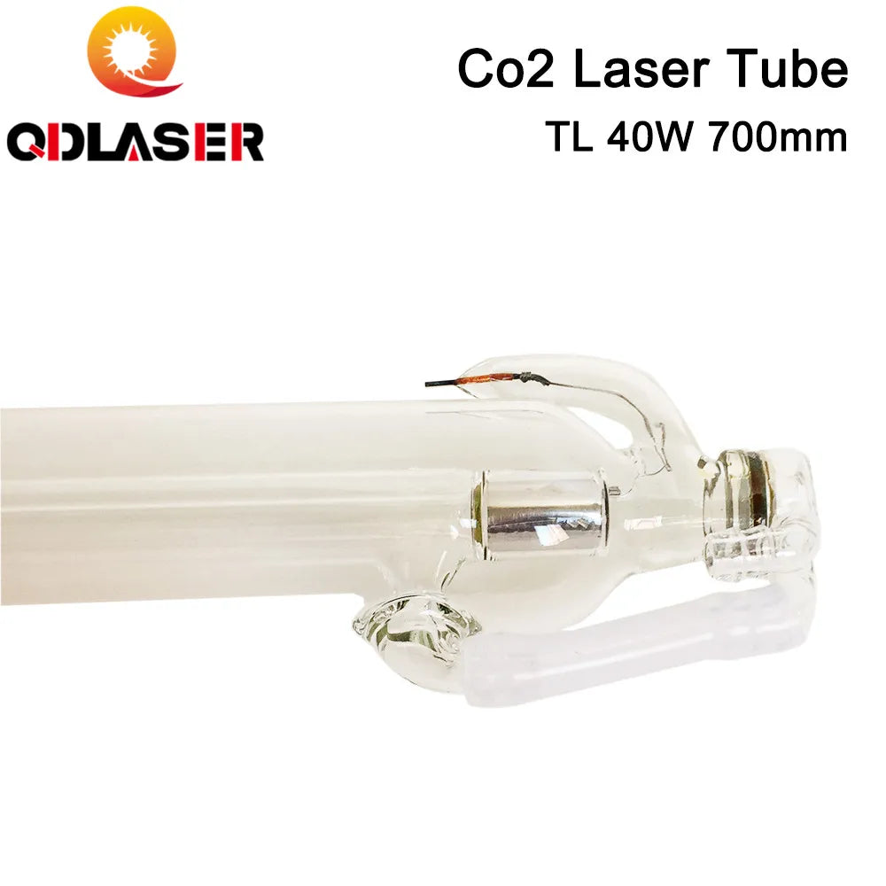 QDHWOEL TONGLI TLC700-50 700MM 40W K40 Laser Tube  Glass Pipe for CO2 Laser Engraving and Cutting Machine