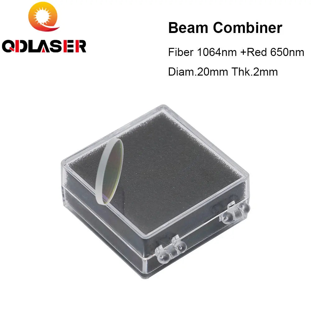 QDLASER Laser Beam Combiner Lens Diameter 20mm 1064nm for Fiber Laser Marking Machine