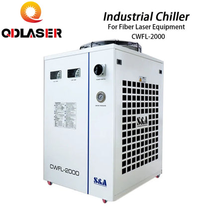 QDLASER S&A CWFL-2000 Industrial Laser Chiller for Laser Cutting Machine