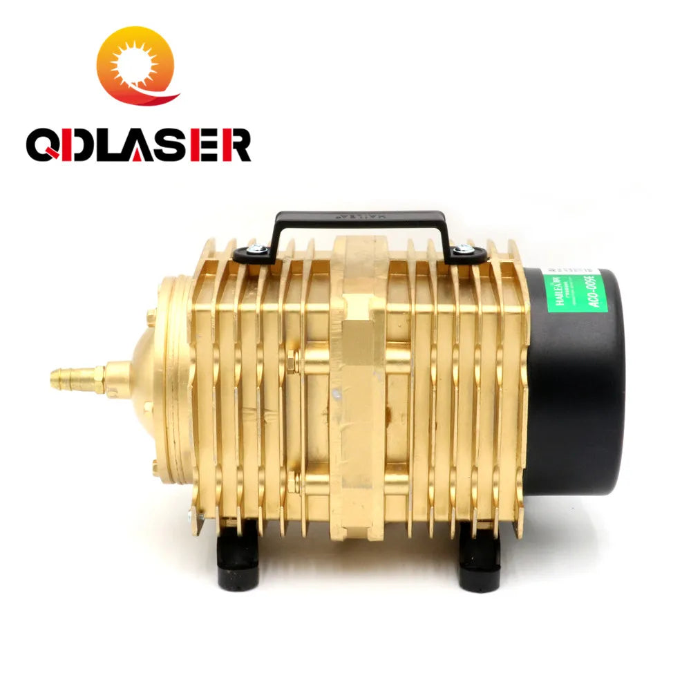 QDLASER ACO-009E 160W Air Compressor Electrical Magnetic Air Pump for CO2 Laser Engraving Cutting Machine