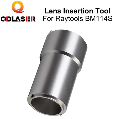 QDLASER Fiber Laser Focus Lens Insertion Tool D37 for Raytools Laser Head BM114S