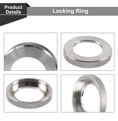 QDLASER WSX Laser Head Locking Ring Nozzle Connector Ring Ceramic Ring Dia.25mm/41mm for WSX Laser Head