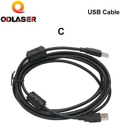 QDLASER Ruida RDC6442S  RDC6445G  RDC6432 Co2 Laser  Control Card USB Extension Cable Power Cable Adapter & Screws