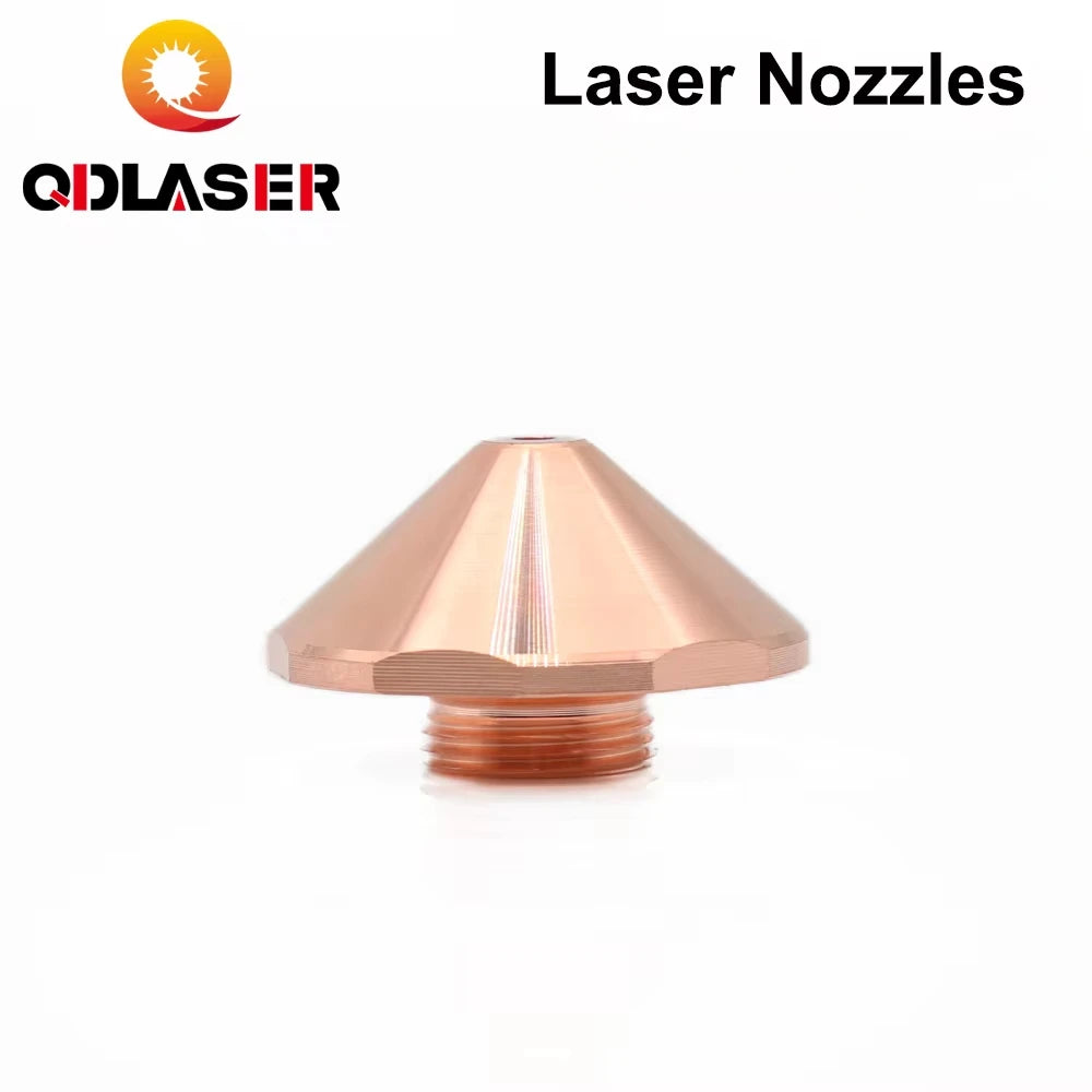 QDLASER Laser Fiber Optic Cutting Nozzle Caliber 0.8mm-1.7mm Single Layer Dia.24 for Fiber Laser Cutting Head