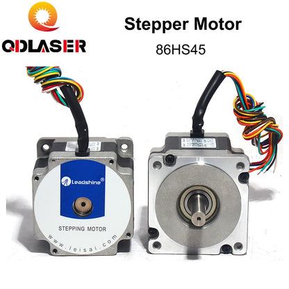 QDLASER Nema34 86HS45 Leadshine 2-Phase Laser Stepper Motor