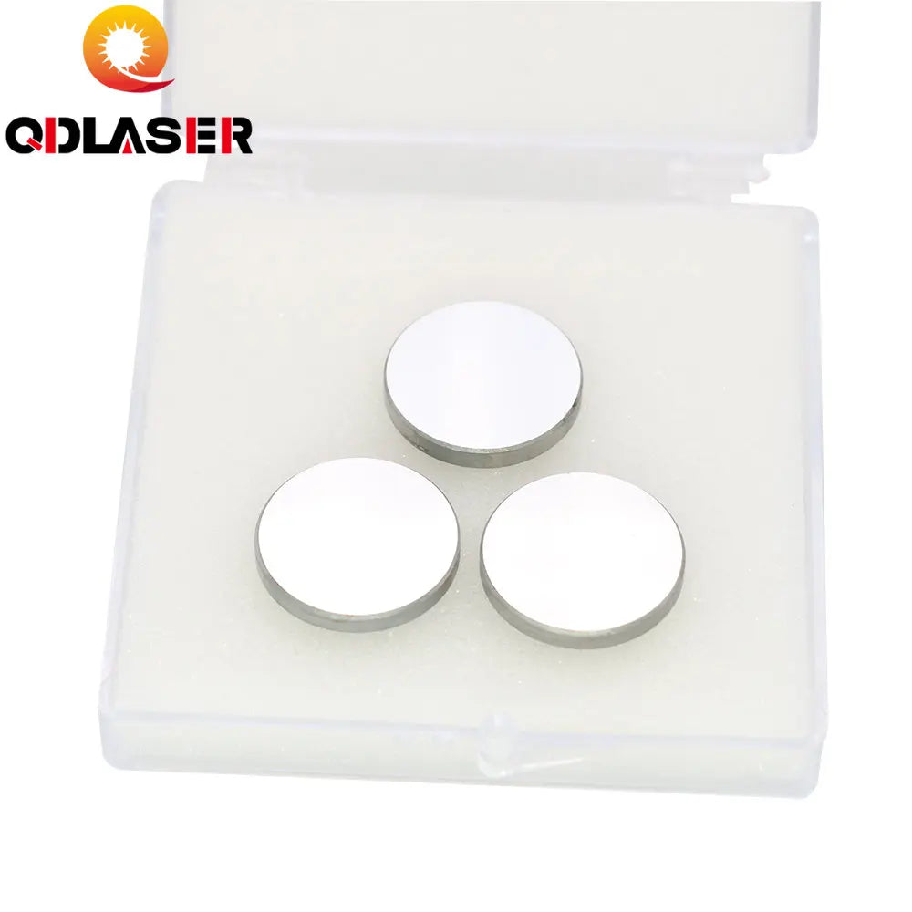 QDLASER 1pcs Mo Laser Reflect Mirror 19.05mm Diameter for Co2 Laser Engraving and Cutting Machine  High Quality