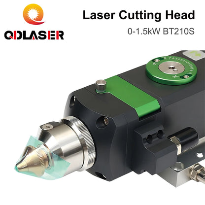 QDLASER BT210s 0-1500w Fiber Laser Cutting Head for Metal Cutting