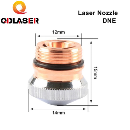 QDLASER OEM Laser Cutting Nozzle for DNE H Fiber Laser Cutting Head