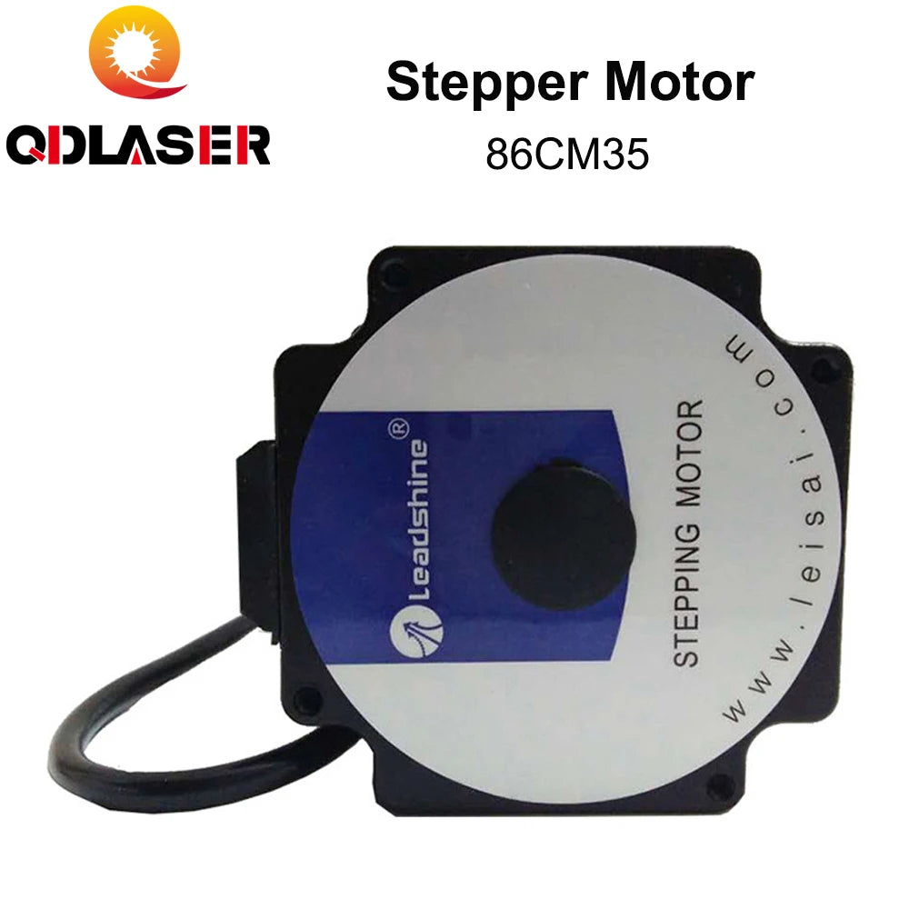 New Original Leadshine 2-Phase 1.8 Degree 3.5N.M Hybrid Open-Loop Stepper Motor NEMA34 86CM35 For Laser Machine