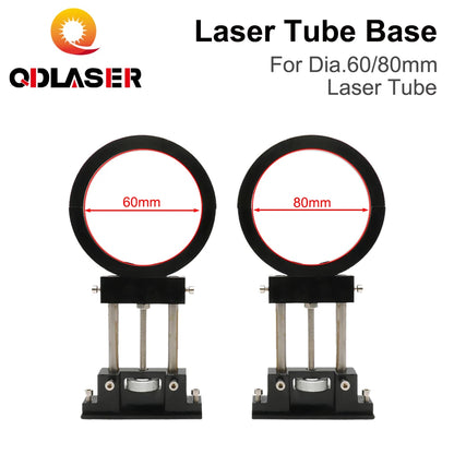 QDLASER CO2 Laser Tube FS Metal Bracket Brackets Diameter 60/80mm Suitable for Laser Engraving and Cutting Machines