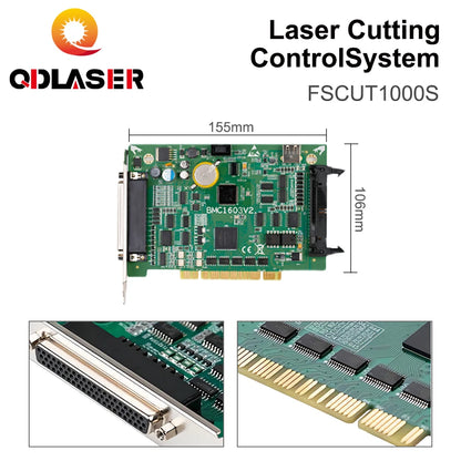 QDLASER Friendess FSCUT1000S BMC1603  Laser Cutting Machine Control System for Metal Cutting Controller