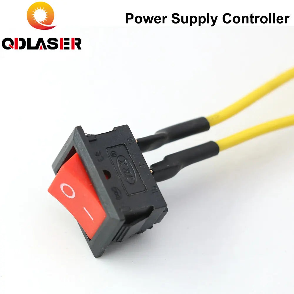 QDLASER Adjustable Resistor Adjuster With Knob and Switch for Adjust the Power to Test Power Supply for CO2 Laser Machine