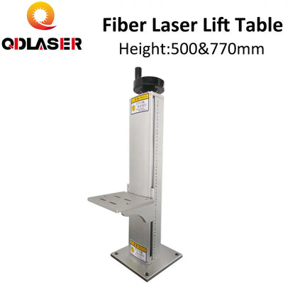 QDLASER Fiber Laser Path Lift up and Down System Height 500mm 770mm for Fiber Laser Marking Machine